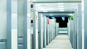 Office hallway in Quebec